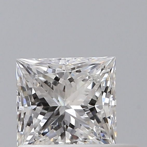 0.5 carat E-VS2 Natūralus Princess Deimantas (1)