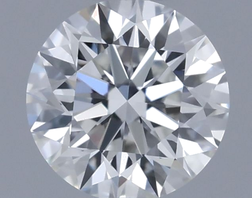 0.32 carat F-VVS1 Excellent cut Natūralus Round Deimantas (1)