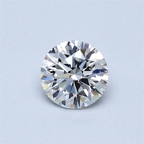 0.45 carat F-IF Excellent cut Natūralus Round Deimantas (1)