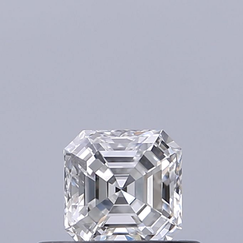 0.35 carat D-VVS2 Natūralus Asscher Deimantas (1)