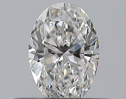 0.32 carat F-VVS1 Natūralus Oval Deimantas (1)