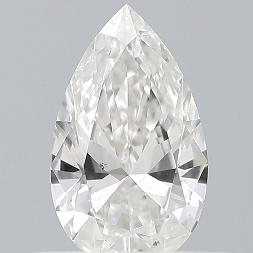 0.31 carat F-SI2 Natūralus Pear Deimantas (1)