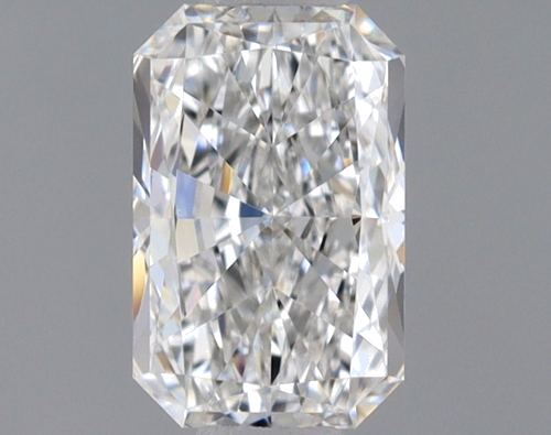 0.5 carat E-VS1 Natūralus Radiant Deimantas (1)