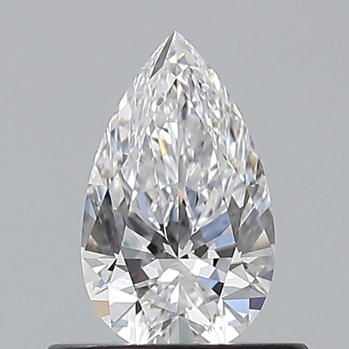0.51 carat D-FL Natūralus Pear Deimantas (1)