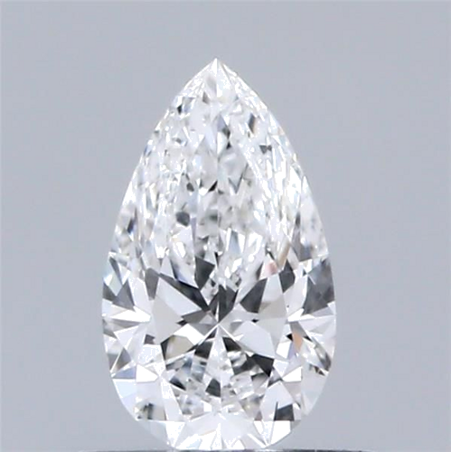 0.45 carat E-IF Natūralus Pear Deimantas (1)