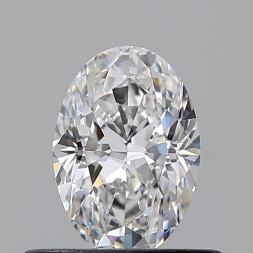 0.5 carat D-VVS1 Natūralus Oval Deimantas (1)