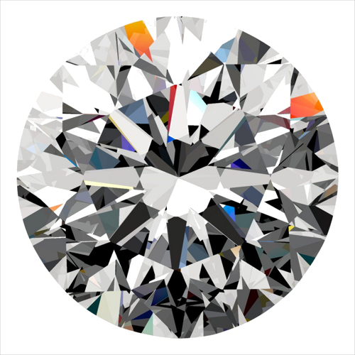 0.3 carat G-VVS1 Very Good cut Natūralus Round Deimantas (1)