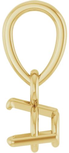 Pakabukas „Round 3-Prong“ 14k yellow gold Round 3.5mm (3)