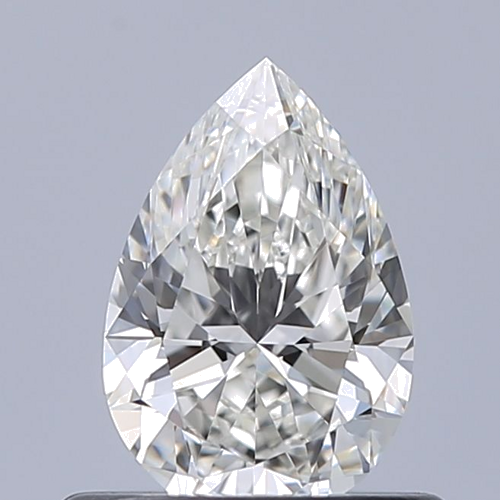 0.5 carat H-VVS1 Natūralus Pear Deimantas (1)