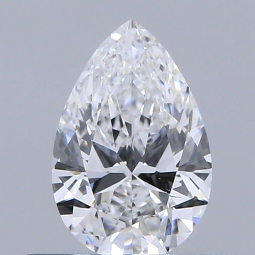 0.4 carat E-VS1 Natūralus Pear Deimantas (1)