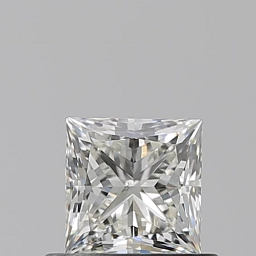0.61 carat J-VS2 Natūralus Princess Deimantas (1)