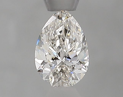 0.4 carat H-VS2 Natūralus Pear Deimantas (1)