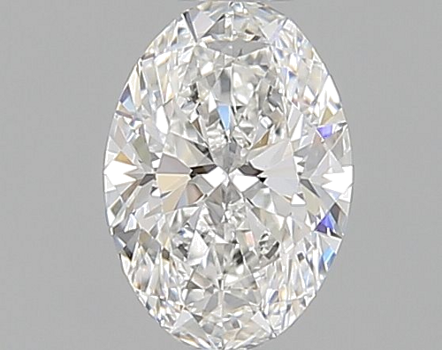 0.35 carat F-VVS2 Natūralus Oval Deimantas (1)