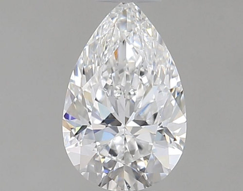 0.4 carat E-VS2 Natūralus Pear Deimantas (1)