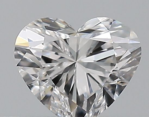 0.3 carat D-VS1 Natūralus Heart Deimantas (1)
