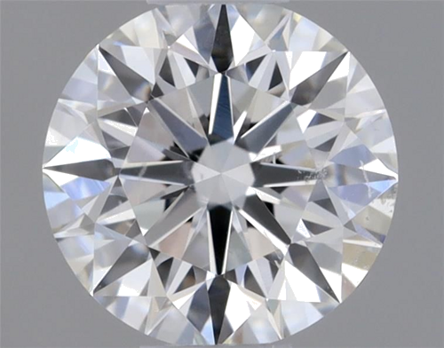 0.43 carat F-SI1 Excellent cut Natūralus Round Deimantas (1)