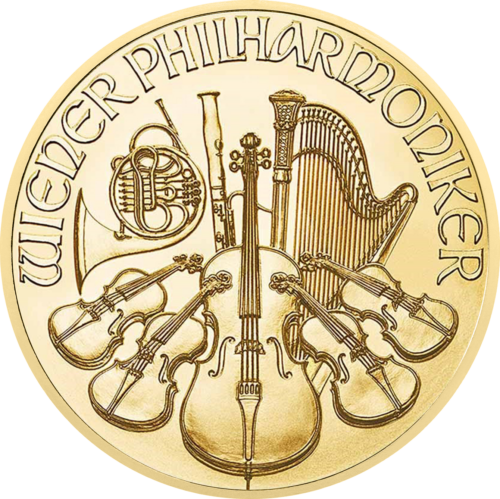 1/2 oz Austrijas Filharmonija 2025 Zelta monēta (1)