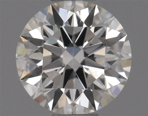 0.42 carat H-VVS1 Excellent cut Natūralus Round Deimantas (1)