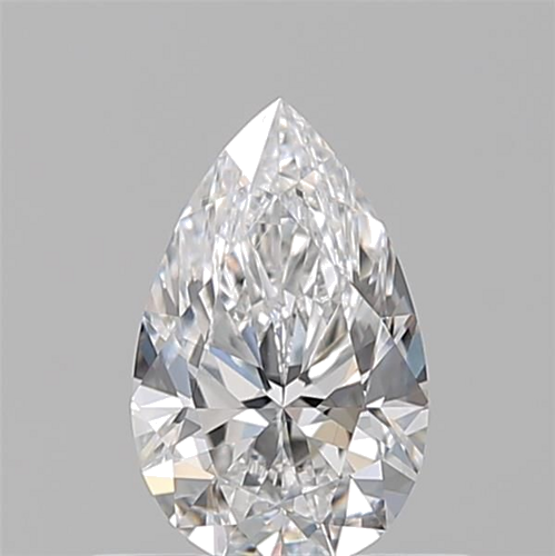 0.5 carat E-VS1 Natūralus Pear Deimantas (1)