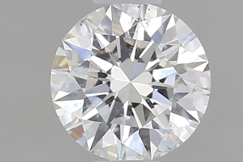 0.45 carat F-SI2 Excellent cut Natūralus Round Deimantas (1)