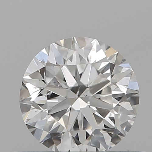 0.5 carat F-SI2 Very Good cut Natūralus Round Deimantas (1)