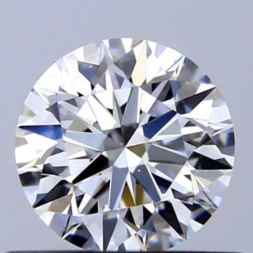 0.53 carat D-VS1 Excellent cut Natūralus Round Deimantas (1)