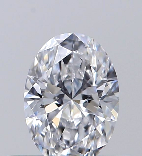 0.33 carat D-VVS2 Natūralus Oval Deimantas (1)