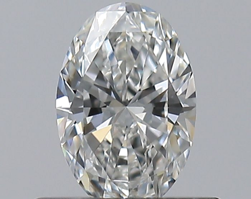 0.41 carat F-VVS2 Natūralus Oval Deimantas (1)
