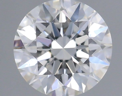 0.38 carat F-VVS1 Excellent cut Natūralus Round Deimantas (1)