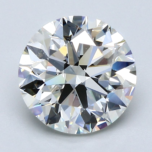 3.01 carat I-VVS2 Excellent cut Natūralus Round Deimantas (1)
