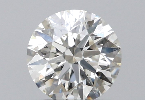 0.53 carat J-SI1 Excellent cut Natūralus Round Deimantas (1)