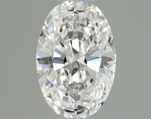 0.42 carat D-VS1 Natūralus Oval Deimantas (1)