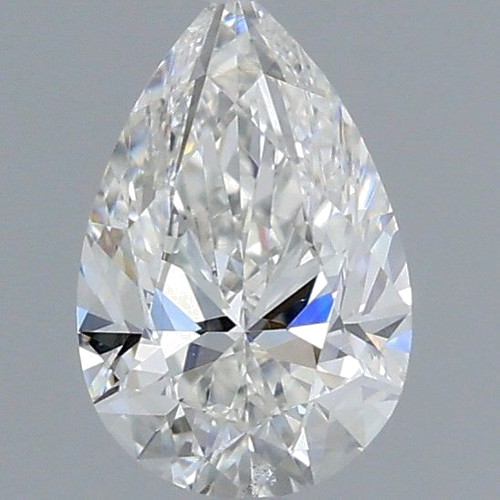 0.45 carat G-SI1 Natūralus Pear Deimantas (1)