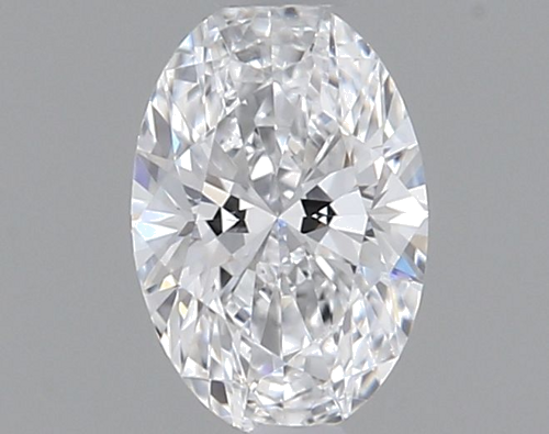 0.32 carat D-VVS2 Natūralus Oval Deimantas (1)
