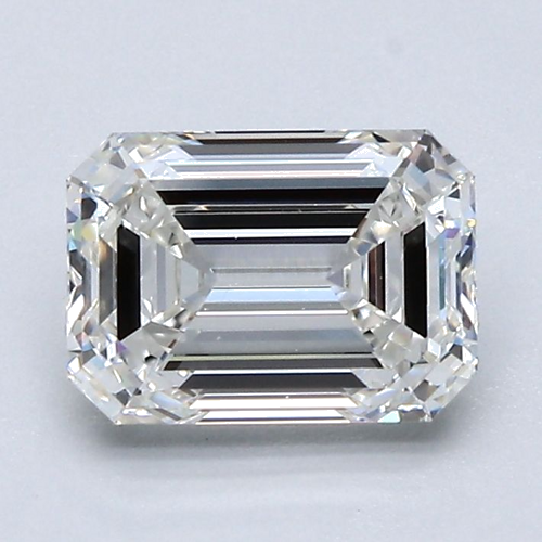 1.51 carat I-VVS2 Natūralus Emerald Deimantas (1)