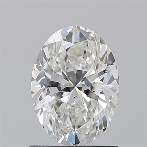 1.2 carat G-SI2 Natūralus Oval Deimantas (1)