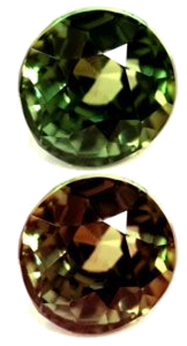 0.53 carat GREEN Round Alexandrite (1)