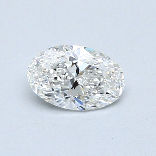 0.5 carat F-VS1 Natūralus Oval Deimantas (1)