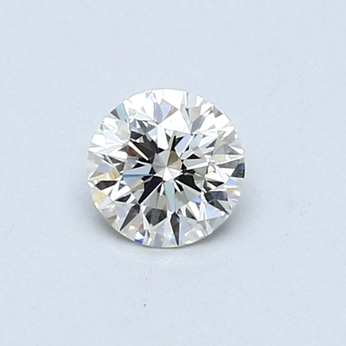 0.44 carat I-SI1 Very Good cut Natūralus Round Deimantas (1)