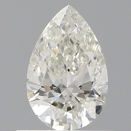 0.5 carat I-SI1 Natūralus Pear Deimantas (1)