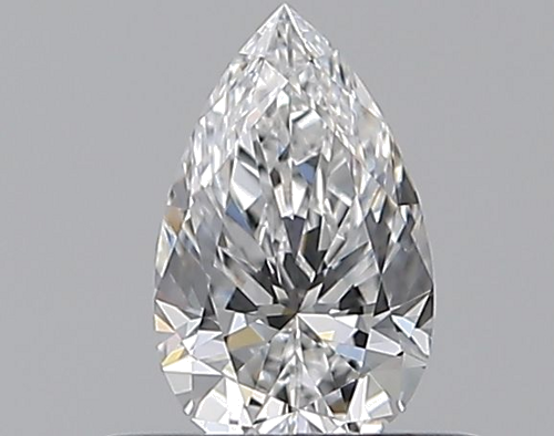 0.41 carat E-VVS2 Natūralus Pear Deimantas (1)