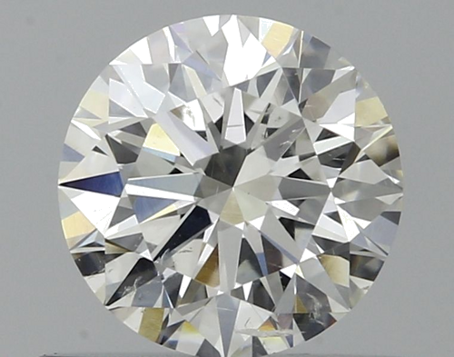 0.55 carat G-SI2 Excellent cut Natūralus Round Deimantas (1)