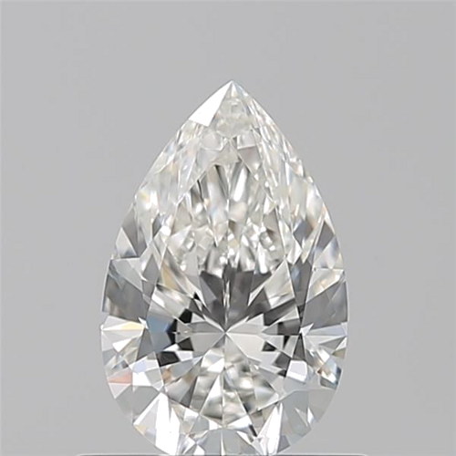 0.6 carat H-VVS2 Natūralus Pear Deimantas (1)