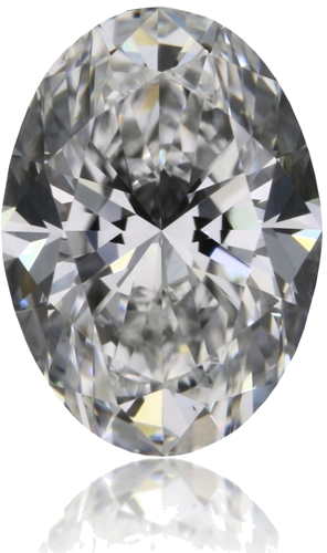 0.43 carat E-VS1 Natūralus Oval Deimantas (1)