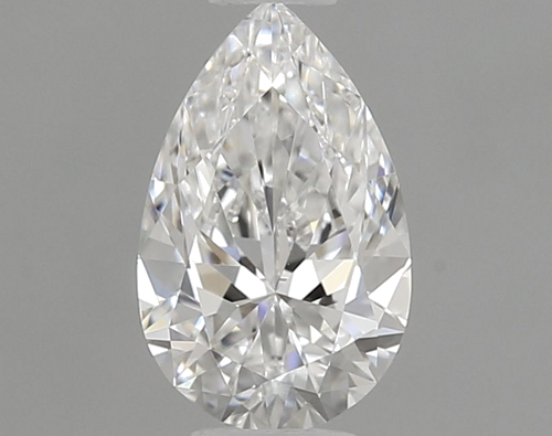 0.52 carat E-VVS1 Natūralus Pear Deimantas (1)