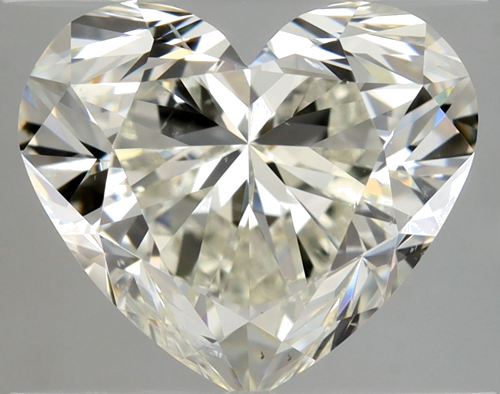 1.9 carat K-SI2 Natūralus Heart Deimantas (1)