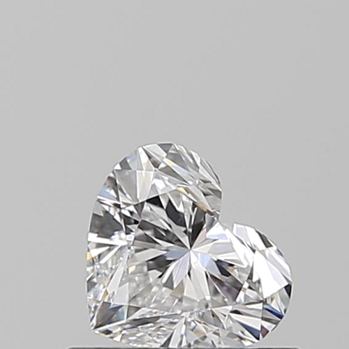 0.5 carat D-VS1 Natūralus Heart Deimantas (1)