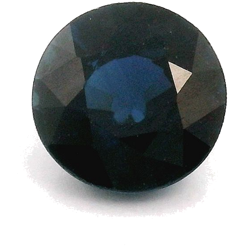 0.68 carat BLUE Round Safyras (1)