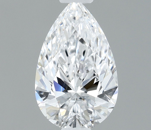 0.41 carat D-VVS2 Natūralus Pear Deimantas (1)