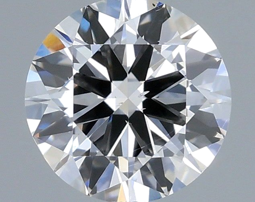 0.5 carat F-SI1 Very Good cut Natūralus Round Deimantas (1)